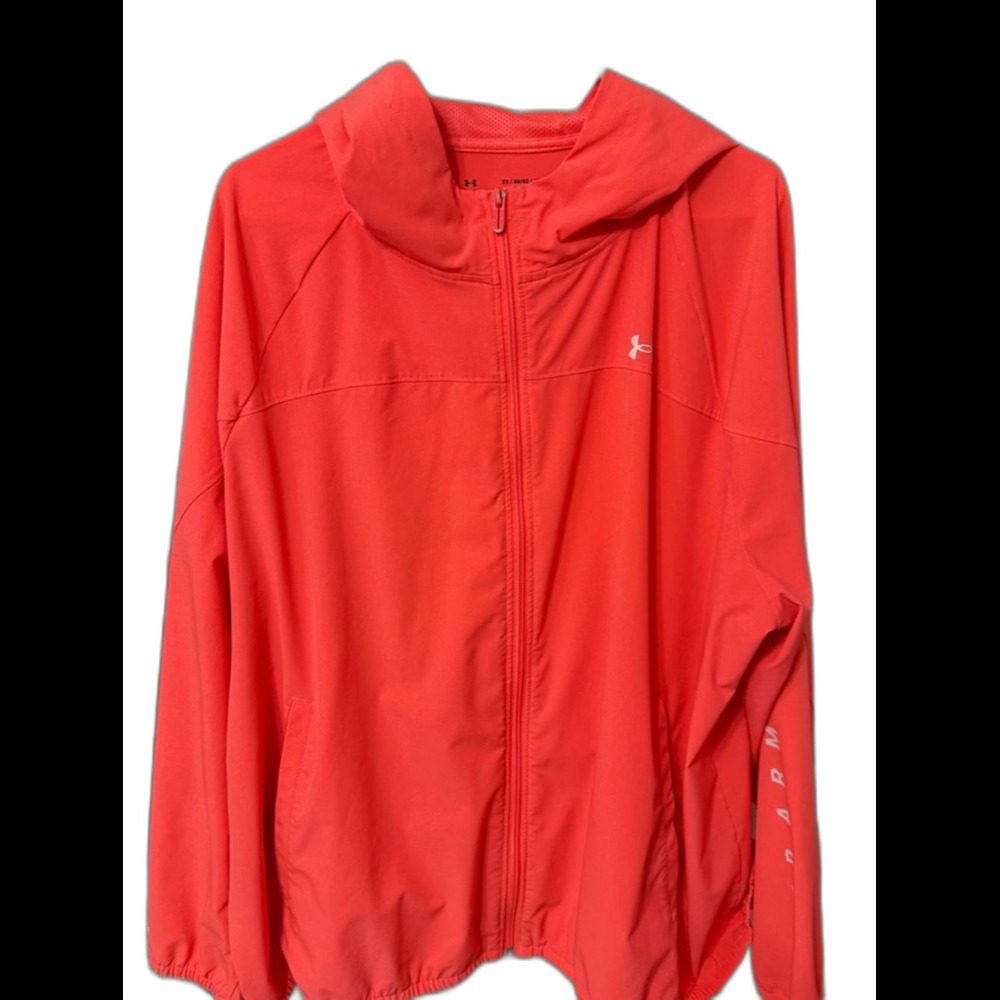 Under Armour Coral Lightweight Full-Zip Hooded Jacket